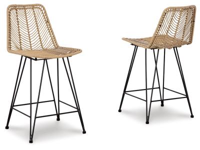 Upholstered Barstool (2/CN) D434-224