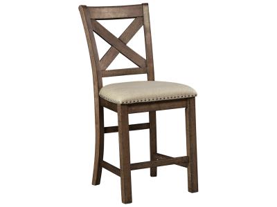 Upholstered Barstool (2/CN) D631-124