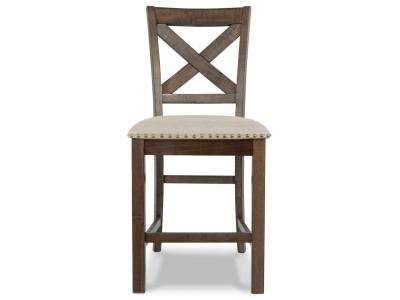 Upholstered Barstool (2/CN) D631-124