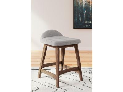 Upholstered Barstool (2/CN) D615-124