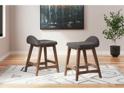 Upholstered Barstool (2/CN) D615-224