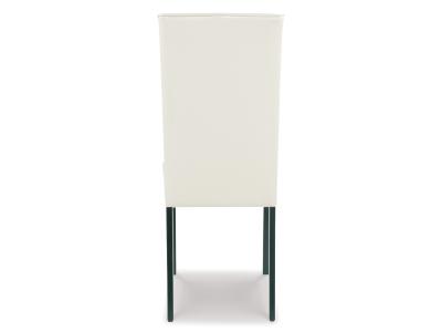 Kimonte Dining Side Chair in Ivory - D250-01