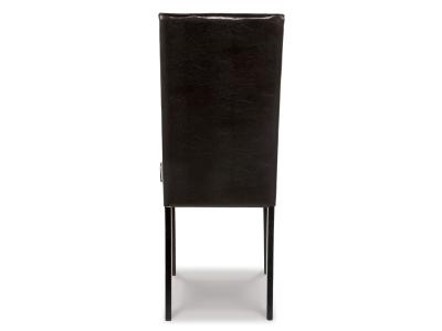 Kimonte Dining Side Chair in Dark Brown - D250-02