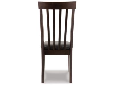 Hammis Dining Side Chair in Dark Brown - D310-01