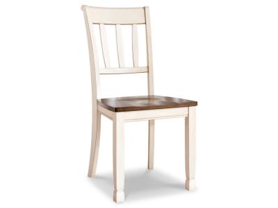 Whitesburg Dining Room Side Chair Brown/Cottage White - D583-02