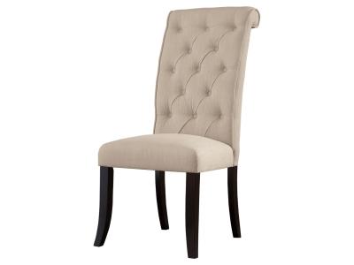 Tripton Dining Side Chair in Linen - D530-01