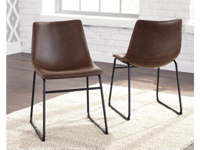 Centiar Dining Side Chair in Brown - D372-01