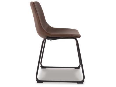 Centiar Dining Side Chair in Brown - D372-01