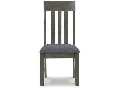 Hallanden Dining UPH Side Chair Two-tone Gray - D589-01