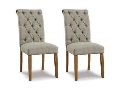 Harvina Dining Side Chair in Light Gray - D324-02