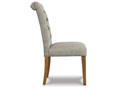 Harvina Dining Side Chair in Light Gray - D324-02