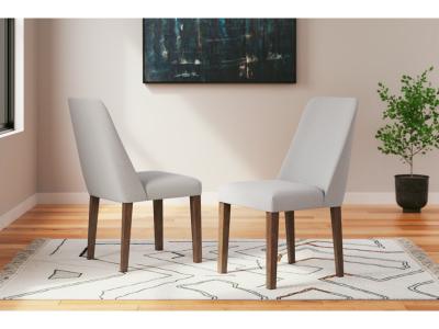 Lyncott Dining Side Chair Gray/Brown - D615-01