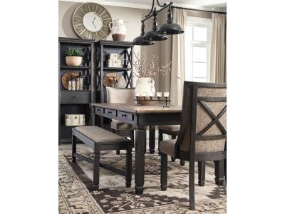 Tyler Creek Dining Side Chair Black/Grayish Brown - D736-02