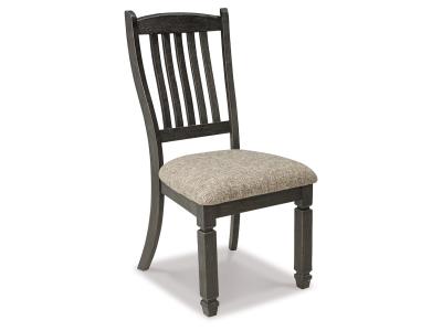 Tyler Creek Dining Side Chair Black/Grayish Brown - D736-01