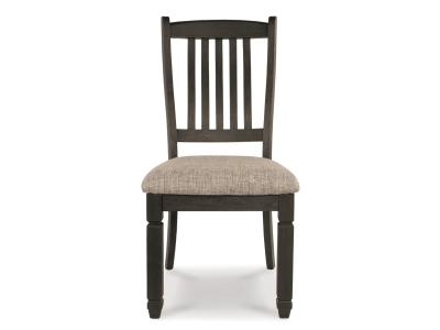 Tyler Creek Dining Side Chair Black/Grayish Brown - D736-01