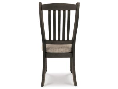 Tyler Creek Dining Side Chair Black/Grayish Brown - D736-01