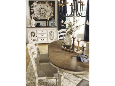 Oval Dining Room EXT Table D743-35