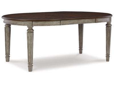 Oval Dining Room EXT Table D751-35