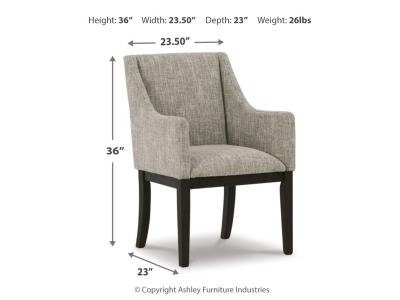 Burkhaus Dining Arm Chair - D984-01A