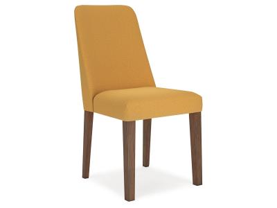 Lyncott Dining Side Chair Mustard/Brown - D615-04