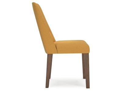 Lyncott Dining Side Chair Mustard/Brown - D615-04