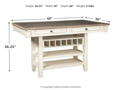 RECT Dining Room Counter Table D647-32