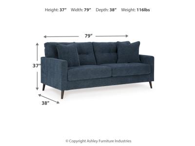 Bixler Sofa in Navy - 2610638