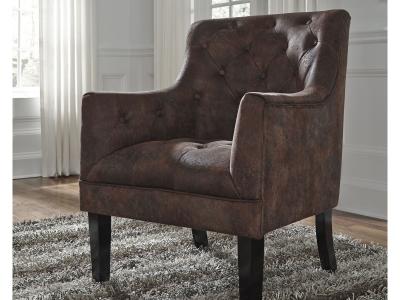 Accent Chair/Drakelle/Mahogany A3000051