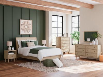 Cielden - 6pc Panel Bedroom Set - Queen