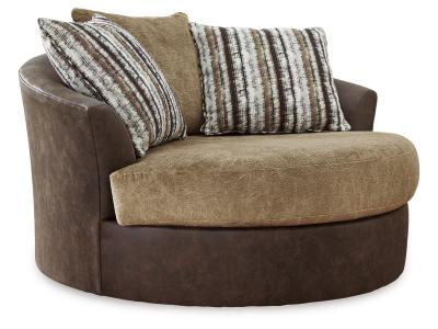 Oversized Swivel Accent Chair 1870421