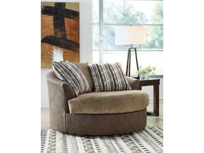 Oversized Swivel Accent Chair 1870421