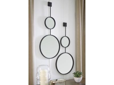 Accent Mirror/Brewer/Black A8010166