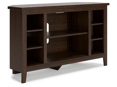 Camiburg Corner TV Stand with Fireplace OPT - W283-67