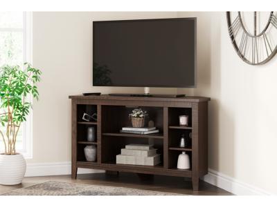 Camiburg Corner TV Stand with Fireplace OPT - W283-67