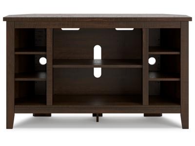 Camiburg Corner TV Stand with Fireplace OPT - W283-67