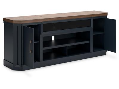 XL TV Stand w/Fireplace Option - W402-68