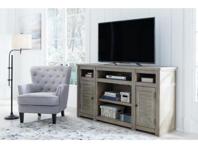 XL TV Stand w/Fireplace Option - W659-68