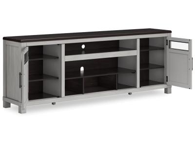 XL TV Stand w/Fireplace Option - W796-68