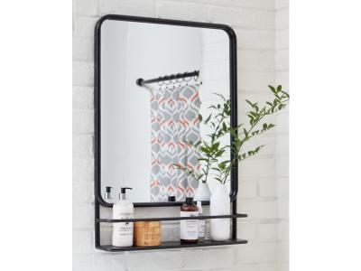 Accent Mirror/Ebba/Black A8010232