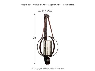 Wall Sconce/Despina/Brown A8010043