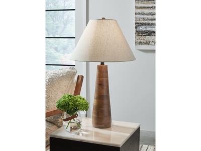 Wood Table Lamp (1/CN)/Danset - L329104