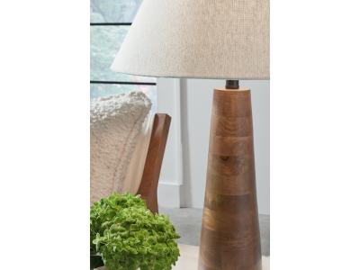 Wood Table Lamp (1/CN)/Danset - L329104