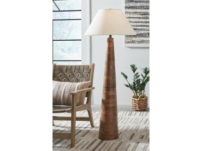 Wood Floor Lamp (1/CN)/Danset - L329101