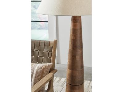 Wood Floor Lamp (1/CN)/Danset - L329101