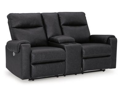 Axtellton Reclining Power Loveseat with Console - 3410596C