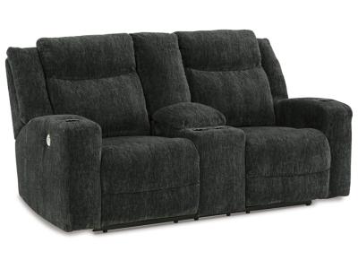 Martinglenn Power Reclining Loveseat with Console - 4650496C