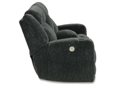 Martinglenn Power Reclining Loveseat with Console - 4650496C