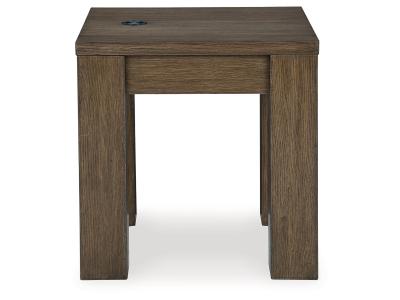 Square End Table/Rosswain - T763-2