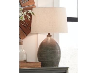 Terracotta Table Lamp (1/CN) L100744