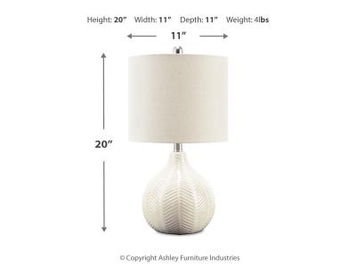 Ceramic Table Lamp (1/CN) L180024